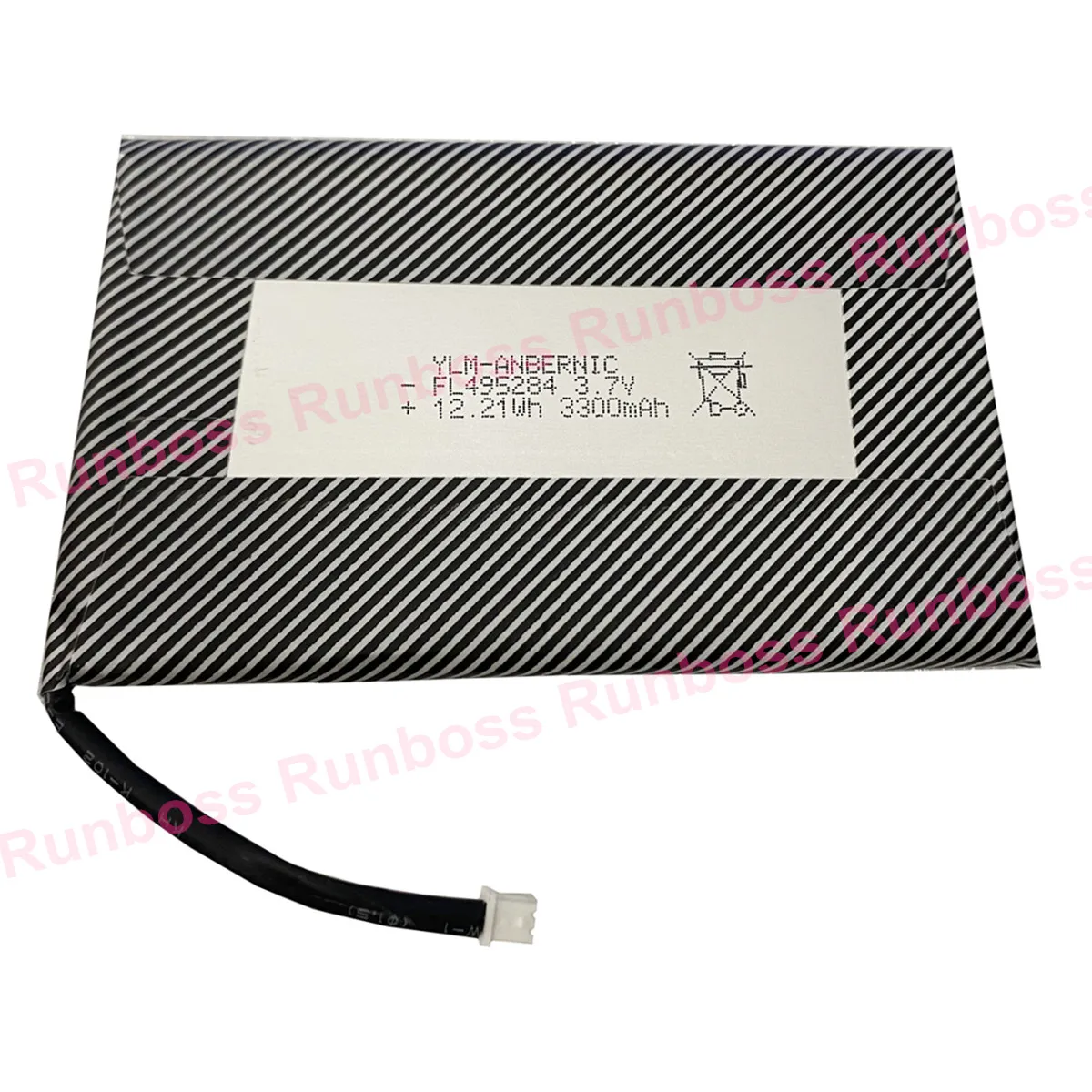 3.7V 3300mAh 535284 495284 1.25mm Battery for ANBERNIC RG351P RG353P RG353PS RG353M RG35XX H RG35XXH Plus Handheld Game Console view 3