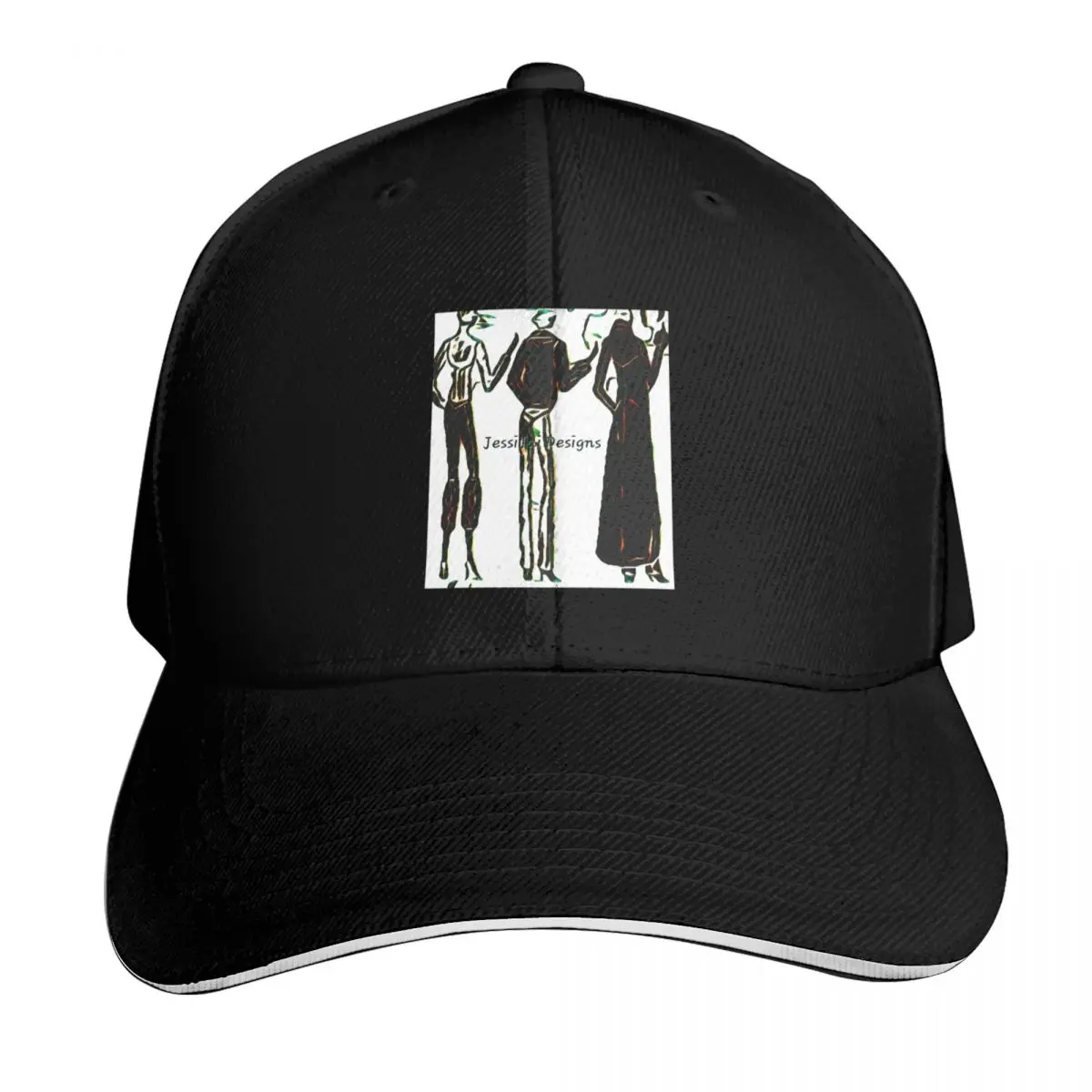 3 Divas Baseball Cap Low Profile Unstructured Unisex for Men Women Outdoor Golf Running Hiking