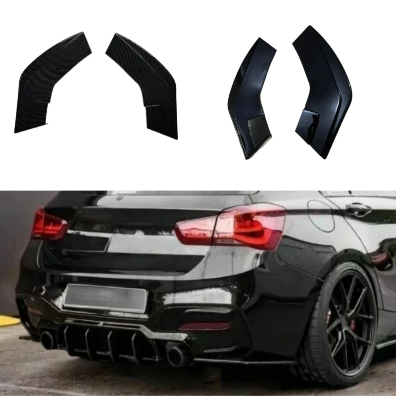 

For BMW 1 Series F20 2011-2018 Rear Bumper Corner Splitter Side Skirt Extension Diffuser Lip Spoiler Exterior Upgrade Accessory