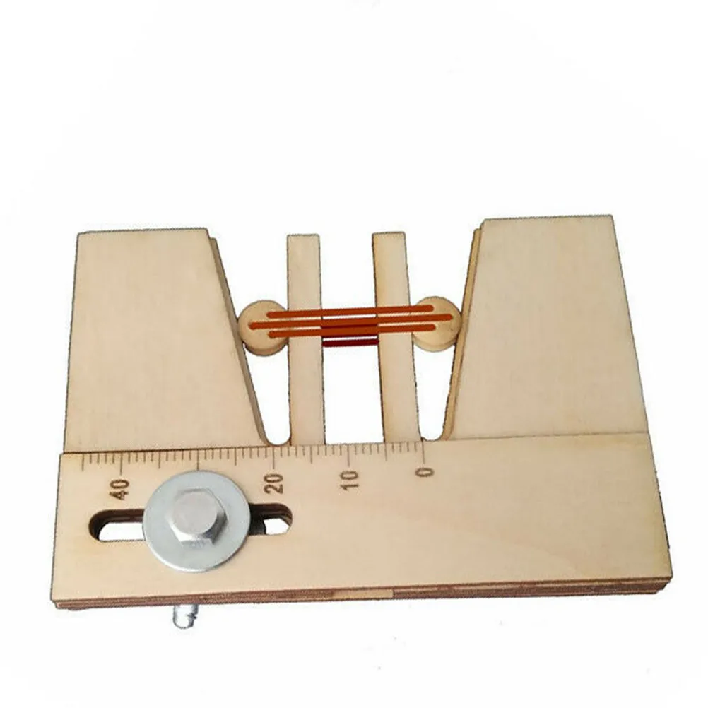 Wooden Mooring Tool Chic Mini Size with Scale Display for Sailing Ship Accessories Tool Wooden Ship Parts