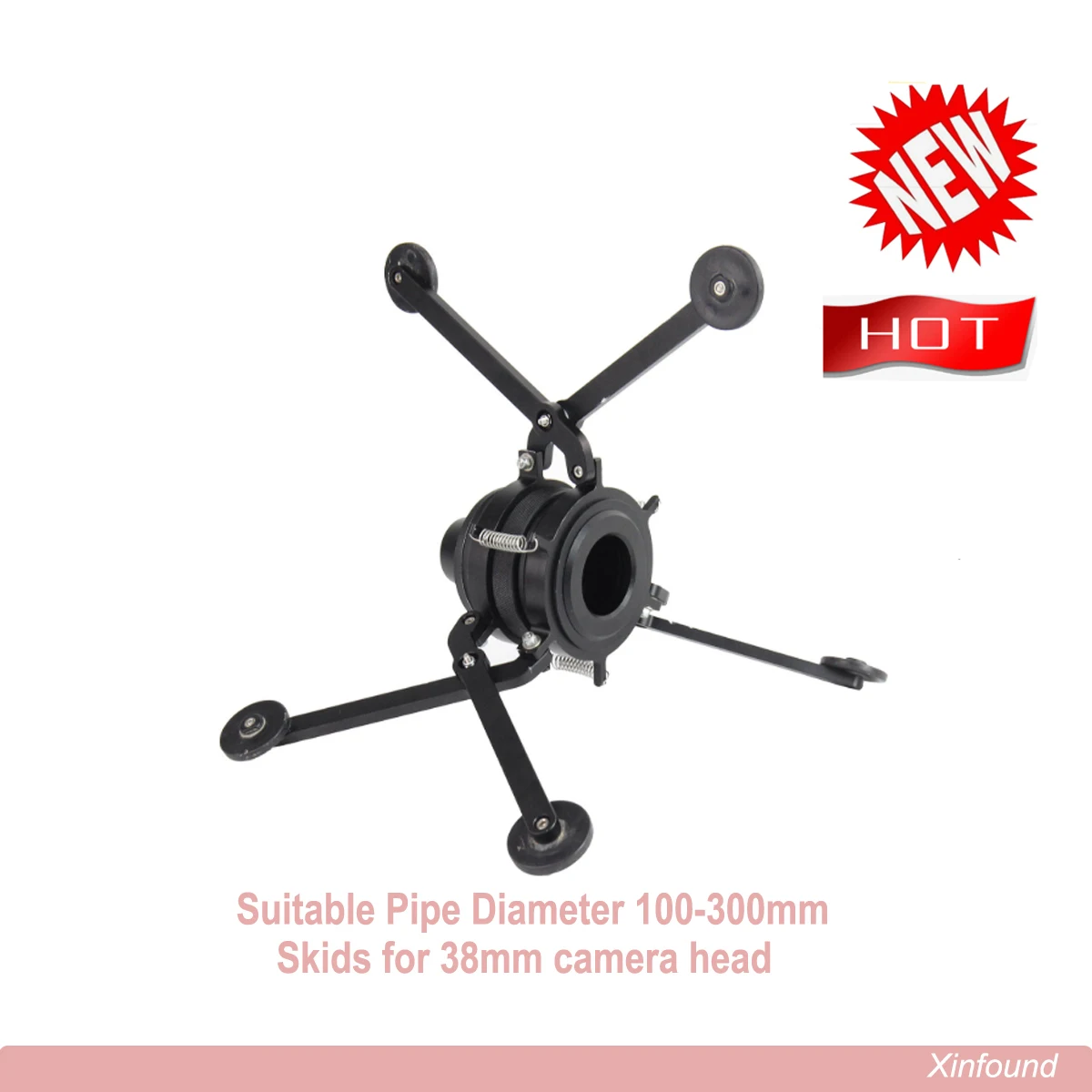

38mm Camera Head Protective Skid 100mm 140mm 220mm skid Pipeline Inspection Camera Head Skid