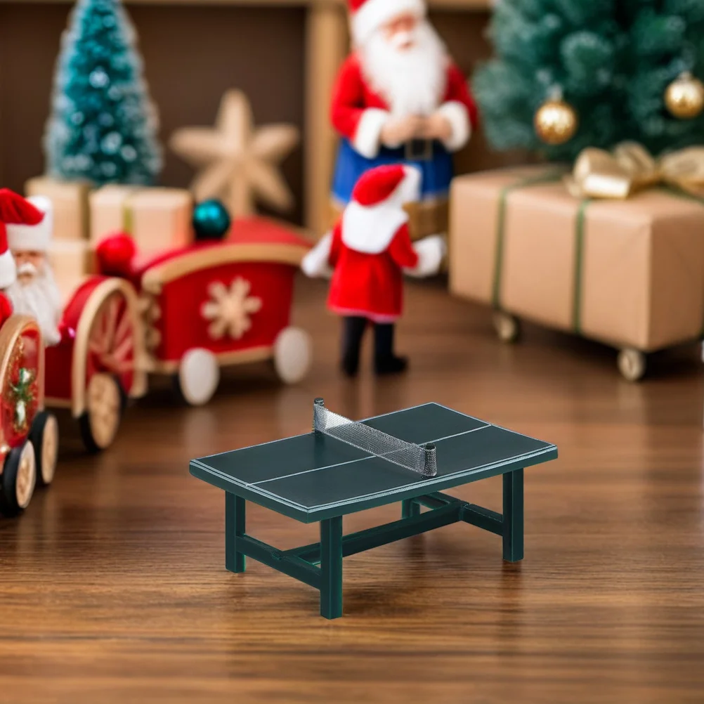 

2 set Miniature Set 1:12 Scale Realistic Dollhouse Sports Accessories Lightweight Diy For Micro Landscape Play House Decoration