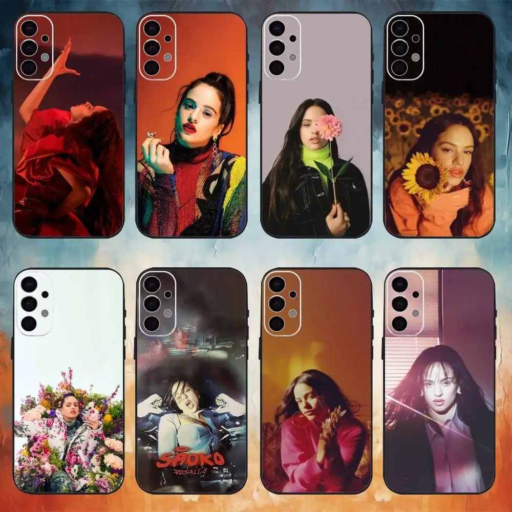 

SINGER R-Rosalia lux Phone Case For Samsung S25,S24,S21,S22,S23,S30,Ultra,S20,Plus,Fe,Note,10,9,5G Black Cover