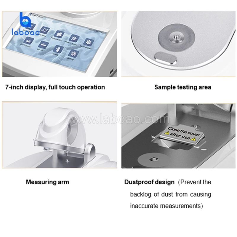 

LABOAO Laboratory Equipment Micro Spectrophotometer Ultra Micro UV VIS Spectrophotometer