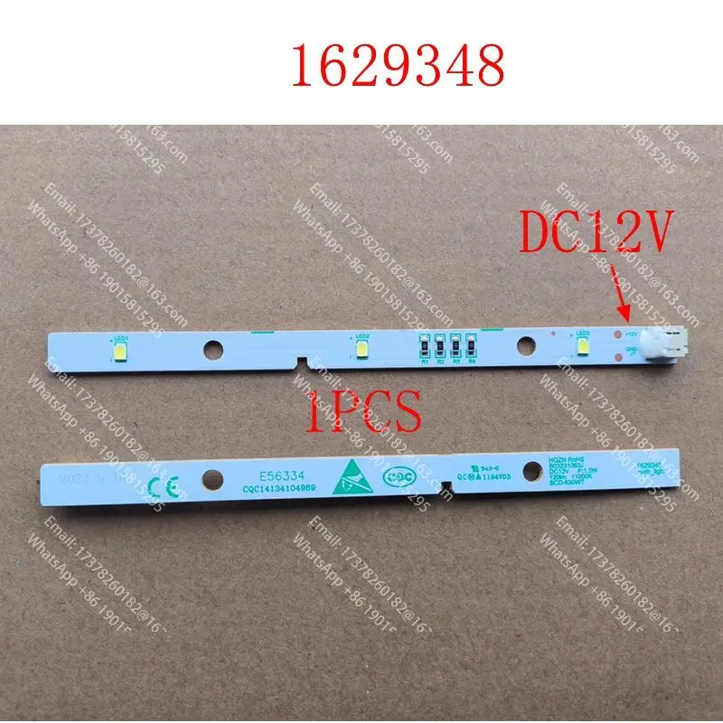 E349766 1629348 DC12V aplicable para piezas de tira LED de iluminación de refrigeración Hisense