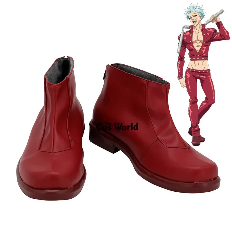 The Seven Deadly Sins Fox's Sin of Greed Ban Anime Customize Cosplay Shoes Boots