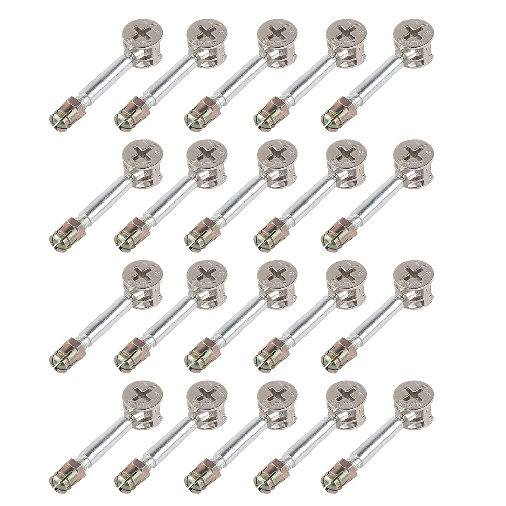 20 Sets Fittings Furniture Connectors High Quality Iron Rack Assembly Easy Disassemble Wooden Boards Adjust Strong