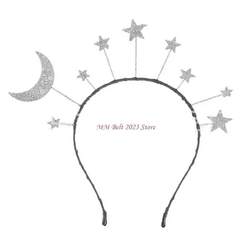 

49me Уникальные триколорные звездные повязки на головные повязки повседневная одежда для головного убора унисекс Хэллоуин для