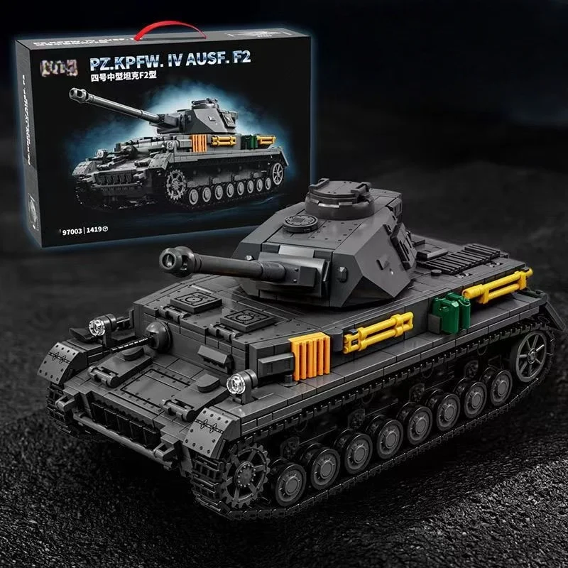 

Конструктор «Боевые танки» 1:28, модель времен Второй мировой войны, наборы для сборки, игрушки для мальчиков, взрослых и детей, праздничные подарки, технические блоки, 1419 деталей.