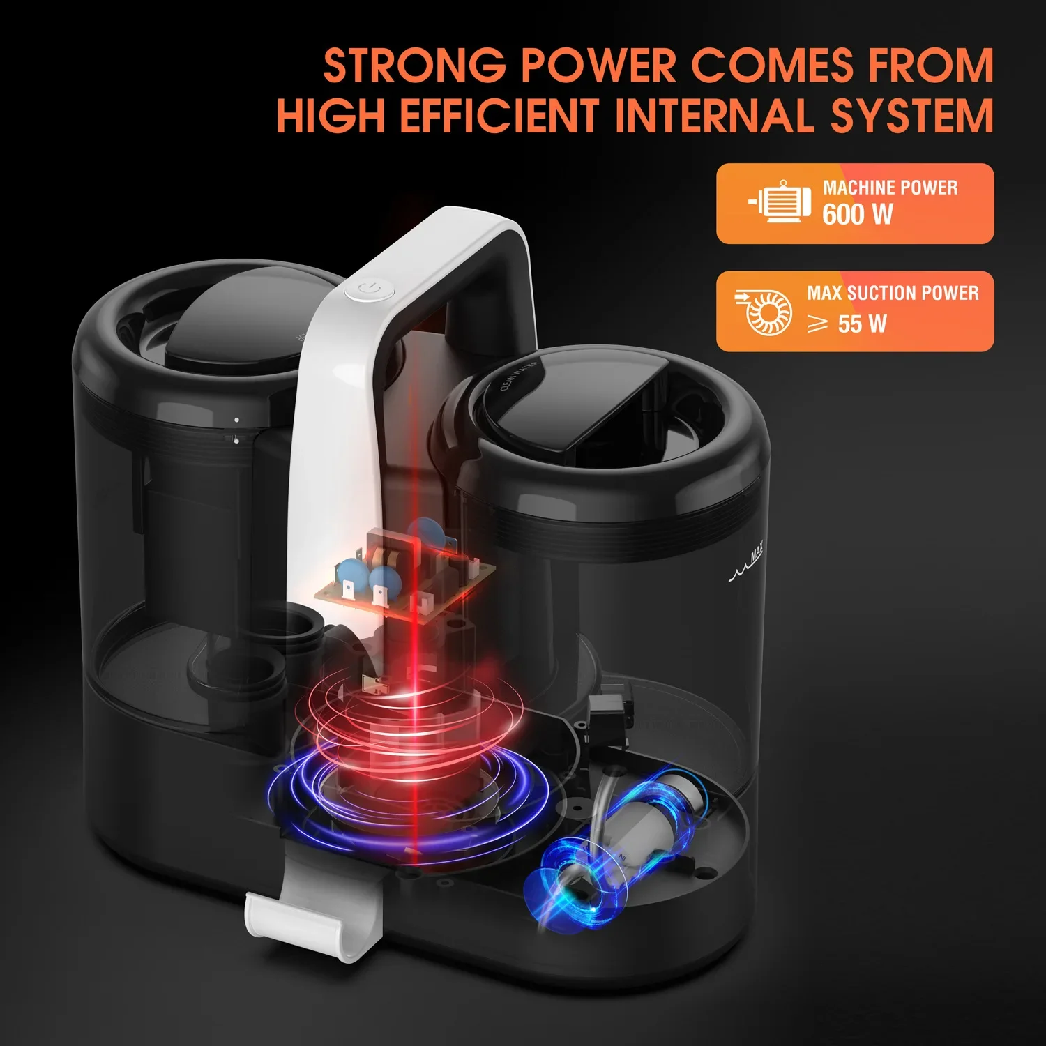 محطة الضغط المحمولة بالجملة المهنية درجة الحرارة شفط نظافة تنظيف مكنسة كهربائية Aspirateur المكانس البخارية