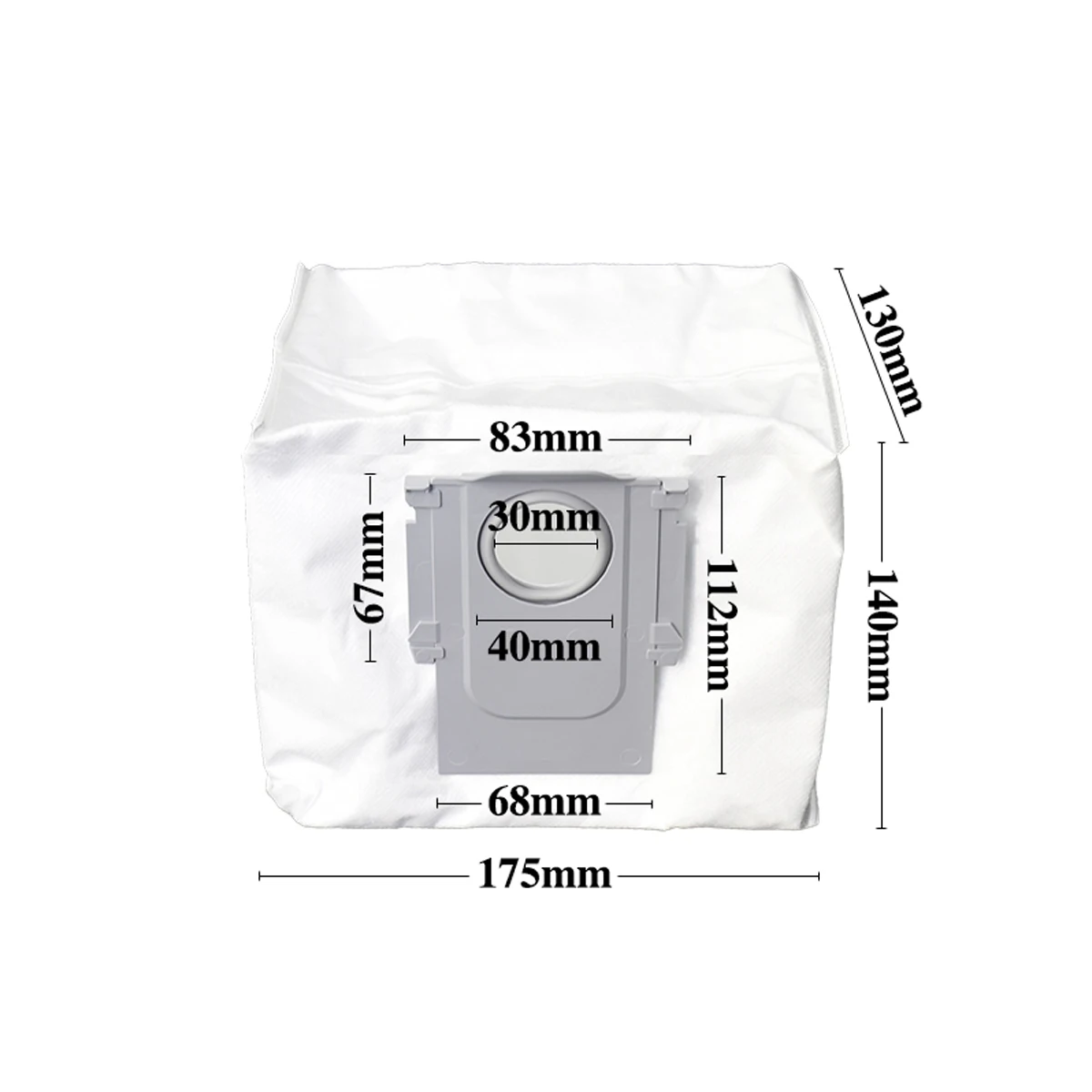 Accessoires Stof Tassen Collector Sets Accessoire Kit Onderdelen Voor Roborock Q7 Max / Q7 Max + Originele Stofzuiger stofzak