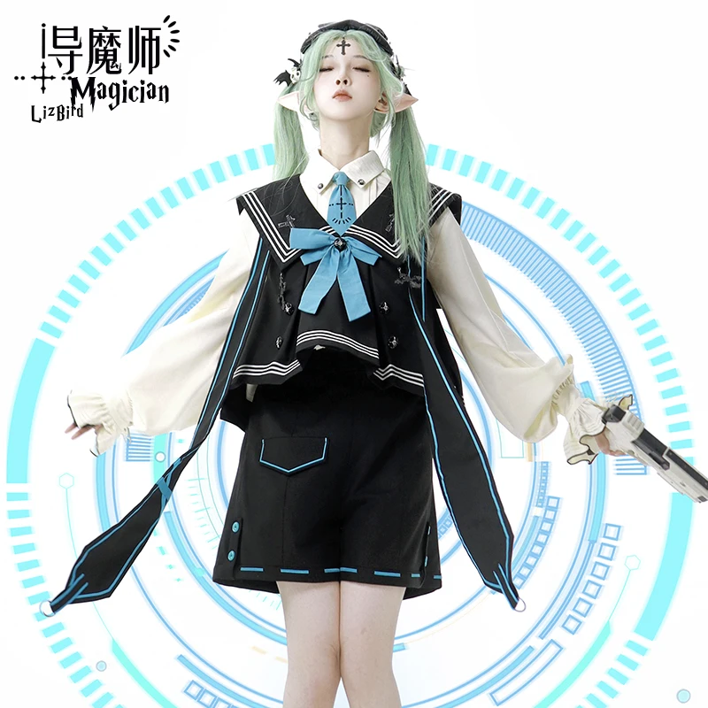 

Полные комплекты Magic Guide, весна-осень 2023, оригинальные шорты принца Лолиты, функциональная рубашка и жилет и шорты в стиле Лолиты