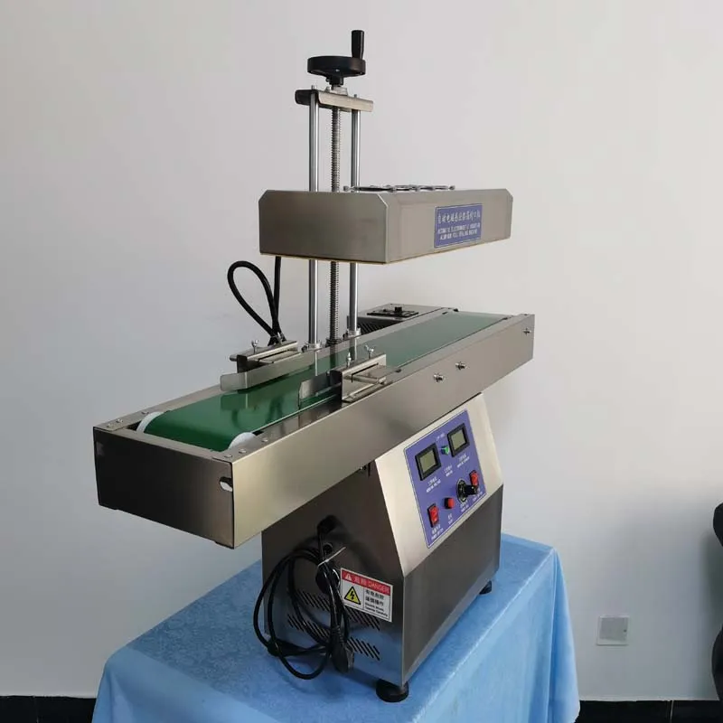 التلقائي الألومنيوم احباط آلة الختم ، الفولاذ المقاوم للصدأ غطاء زجاجة بلاستيكية التعريفي ، عالية السرعة