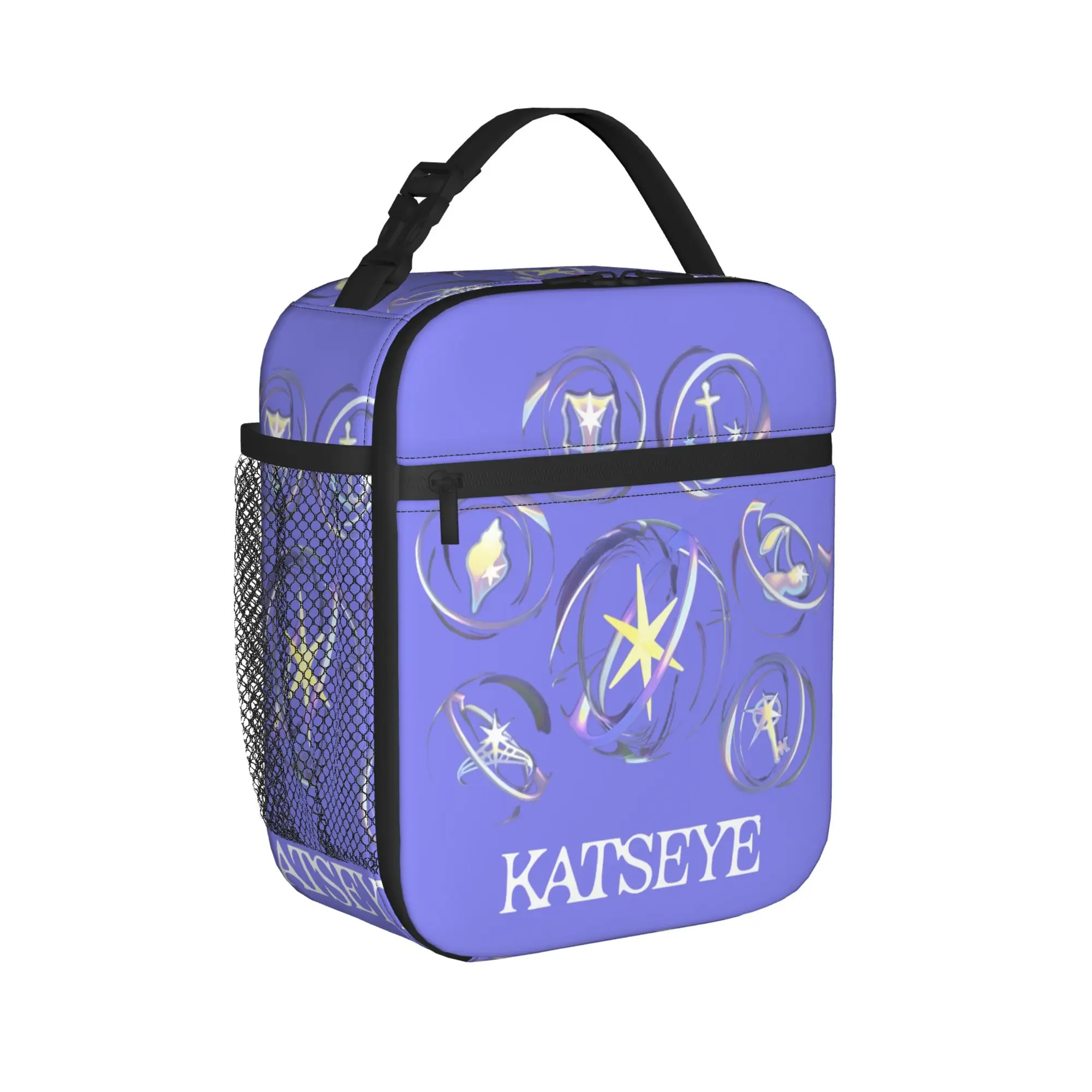 KATSEYE Debut Era Magical Orbs Lunch Bag  Funny Lunch Box For Adult School Convenient Cooler Bag Waterproof Print Tote Food Bags