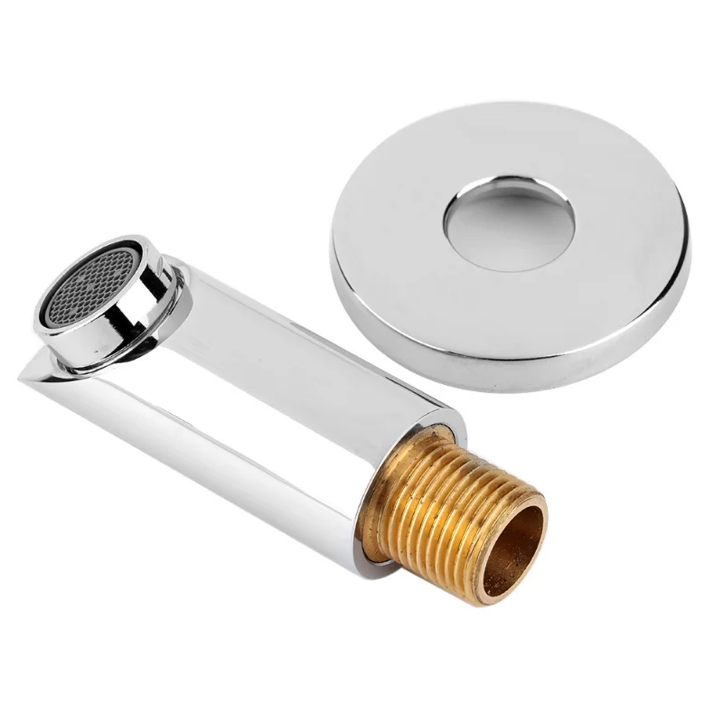 

G1/2in Thread Copper Round Concealed Installation Shower Faucet Spout Shower Panel Accessory