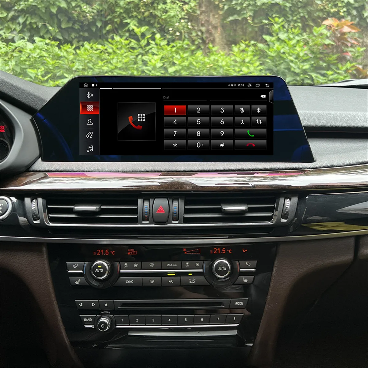 CarPlay เครื่องรับวิทยุมัลติมีเดียระบบแอนดรอยด์สำหรับ X6 F15 X5 2013-2017 F16เครื่องเสียงรถยนต์เครื่องเล่น GPS เครื่องเล่นติดรถยนต์บลูทูธ