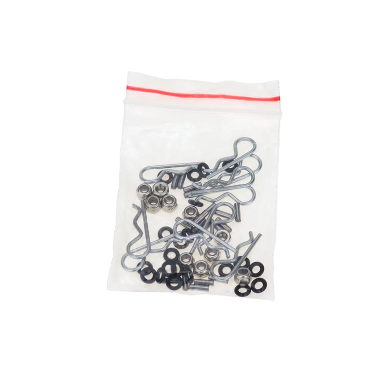 GO-252Pcs M1.4 مسامير السحابة عدة كم عرافة وجع أدوات إصلاح لمحوري SCX24 1/24 RC الزاحف قطع غيار السيارات الملحقات