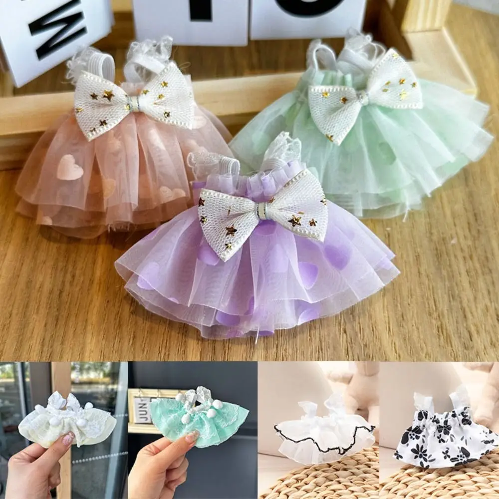10cm Fashion Dresses Skirt Decoration Dolls Accessories Cotton Doll Lovely Princess Dress  Dolls Clothes Accessories