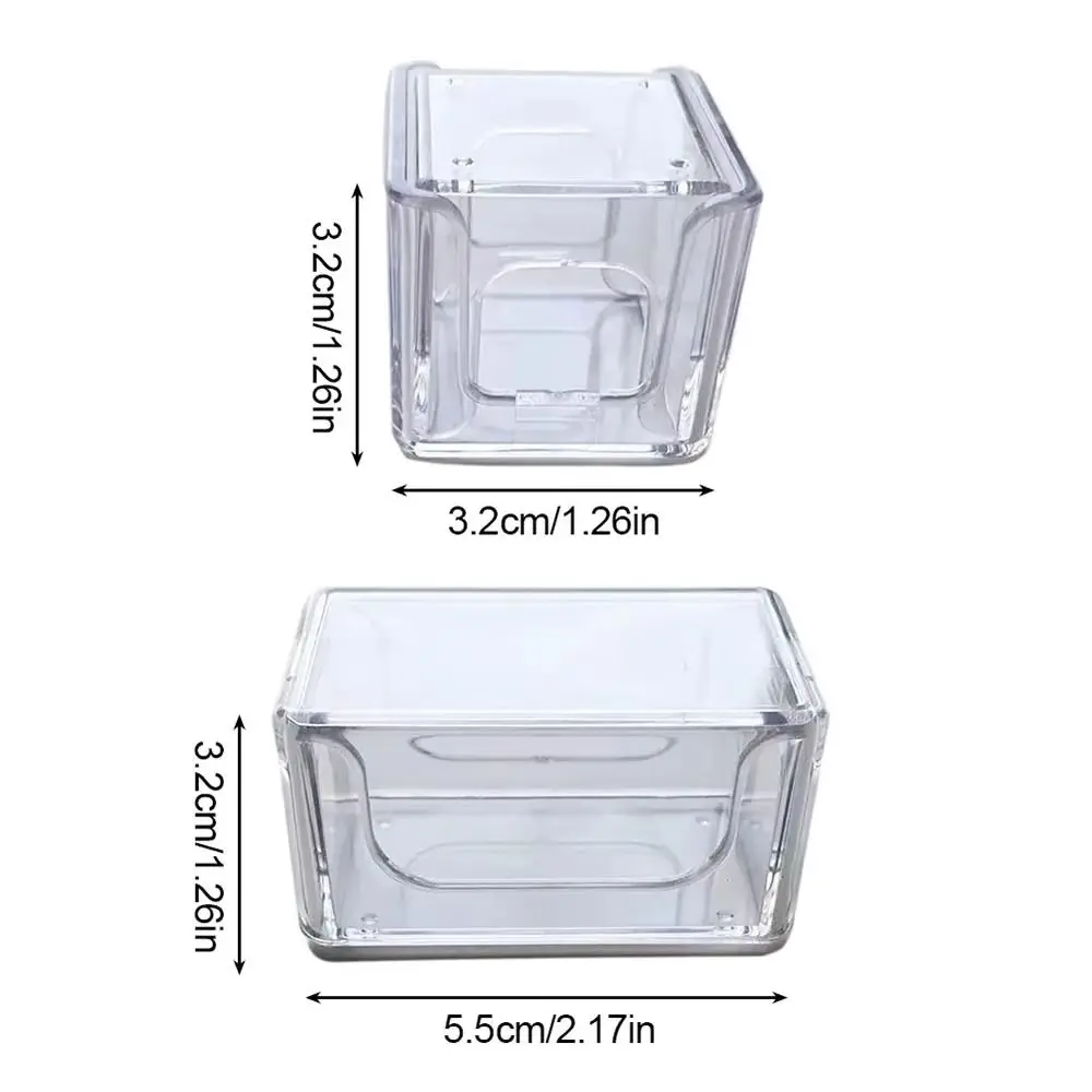 Caja de tiza transparente resistente a humedad – acrílico para billar - imagen 3