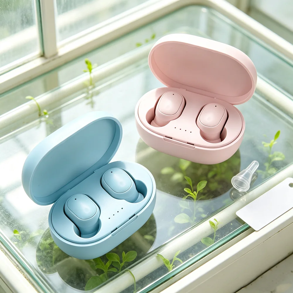 Elegant Wireless Bluetooth Earbuds, Clear Sound Details, Light Build, Stable Pairing and Nice Outlook for Everyday Listening