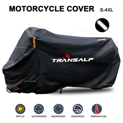 Motorcycle Cover Waterproof Outdoor All Season Dustproof UV Protective Moto Rain Cover for Honda XL750 TRANSALP 750