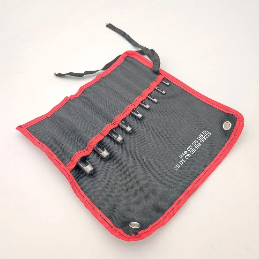DIY Crafting Leather Punch Punch Tool Kit High Carbon Steel Hollow Punch Design Round Head Precise Cutting Edge