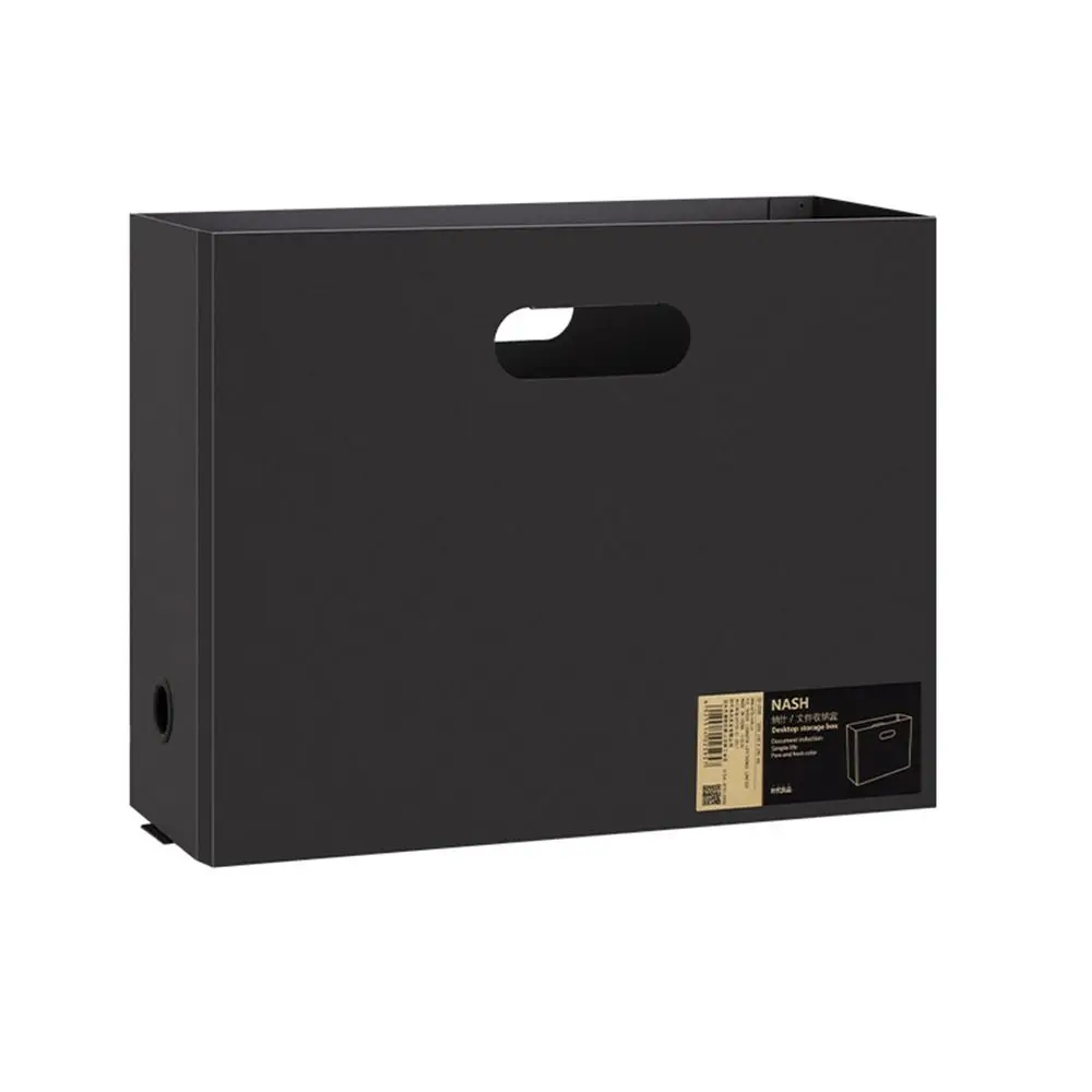 Stationery Book Pencil Sundries A4 File Organizer Box Folding Desktop Organizer Classification Folder Document Storage Box