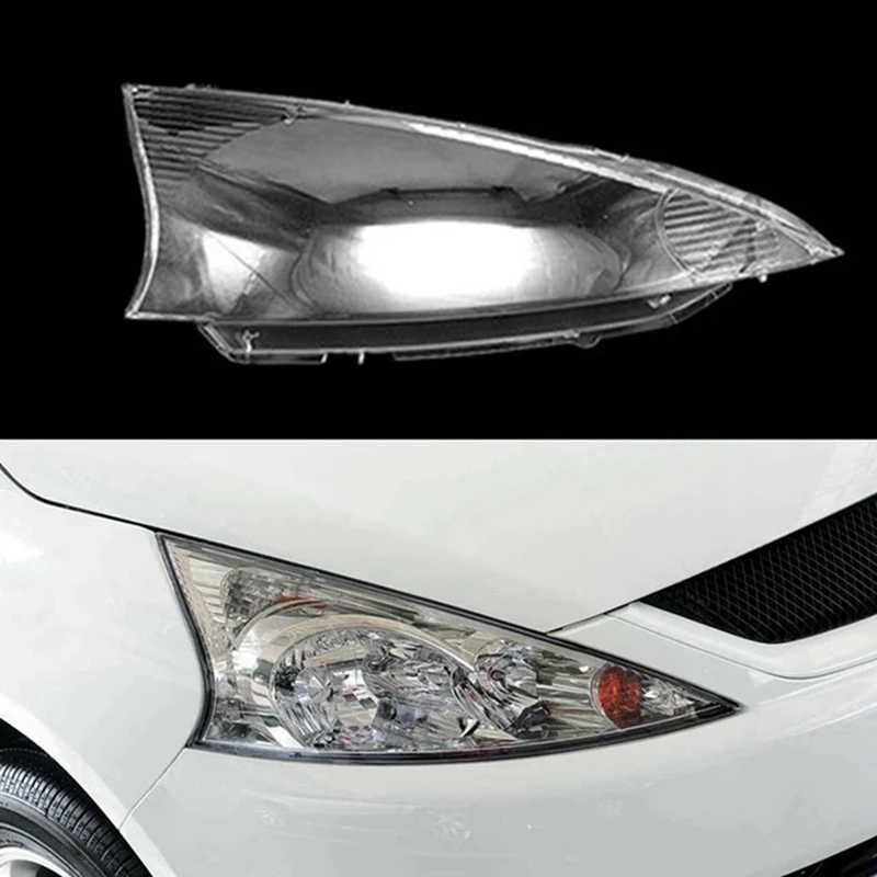 For Mitsubishi Grandis 2009-2015 Front Headlight Shell Lamp Shade Transparent Head Light Lamp Cover