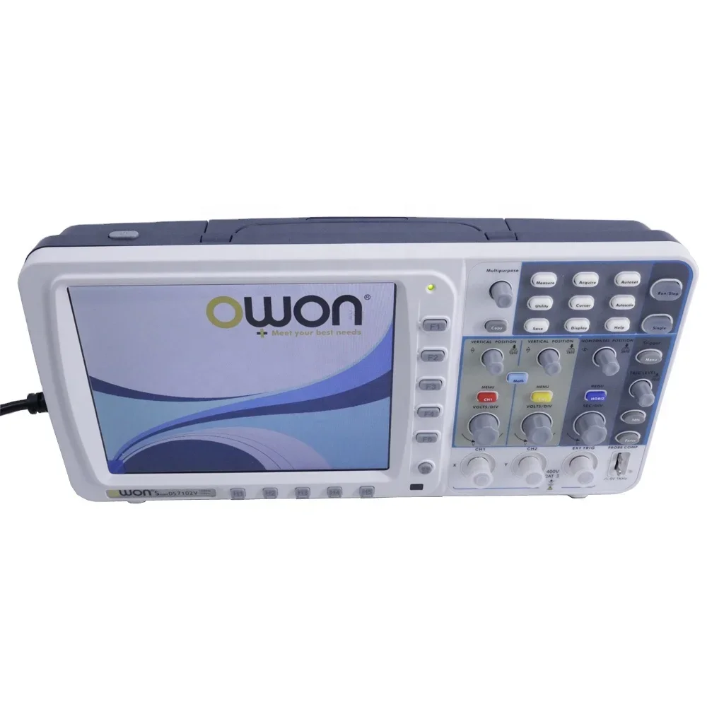 

New Owon Oscilloscope SDS7102V Handheld Oscilloscope FFT 500ms/s VGA Free Firmware Upgrade