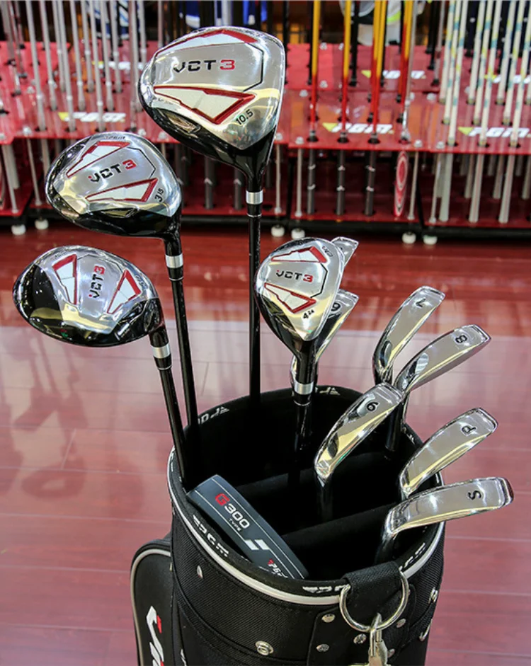 PGM MTG031 VCT 3 Attrezzatura per principianti Mazze da golf per uomini destrimani Set completo con sacca da golf