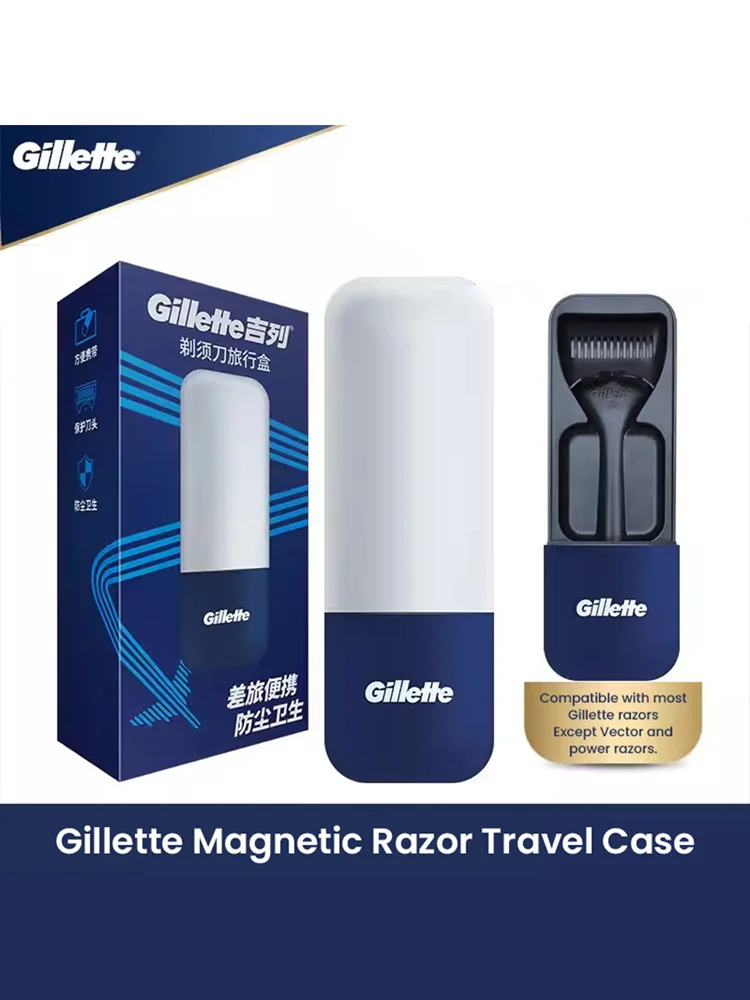 Gillette Rasierer Magnetisches Reiseetui Rasierer-Aufbewahrungsbox für Fusion-Serie Tragbarer Schutzhülle – Detail 15