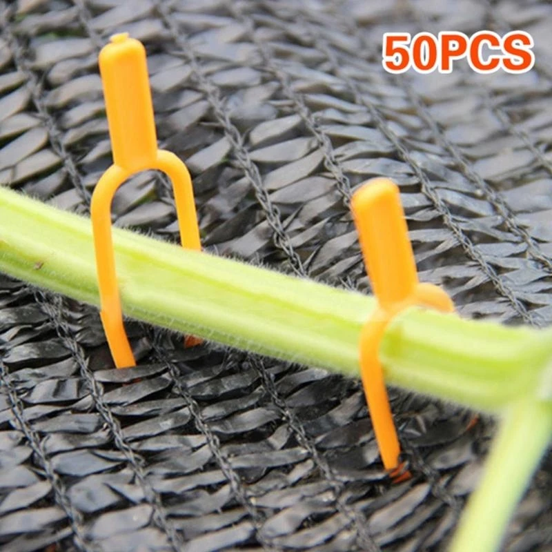 XX9B Durable Plants Support Clip for Garden Patio Yard Vines Outdoor Plant Clips