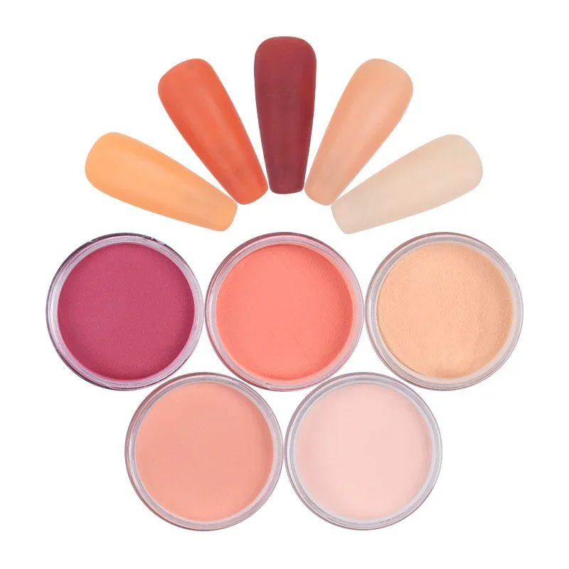 Juego de polvo acrílico para uñas, 15g, para extensión de uñas, pigmento de inmersión, polvo con líquido acrílico, diseño de manicura, Kit de tallado