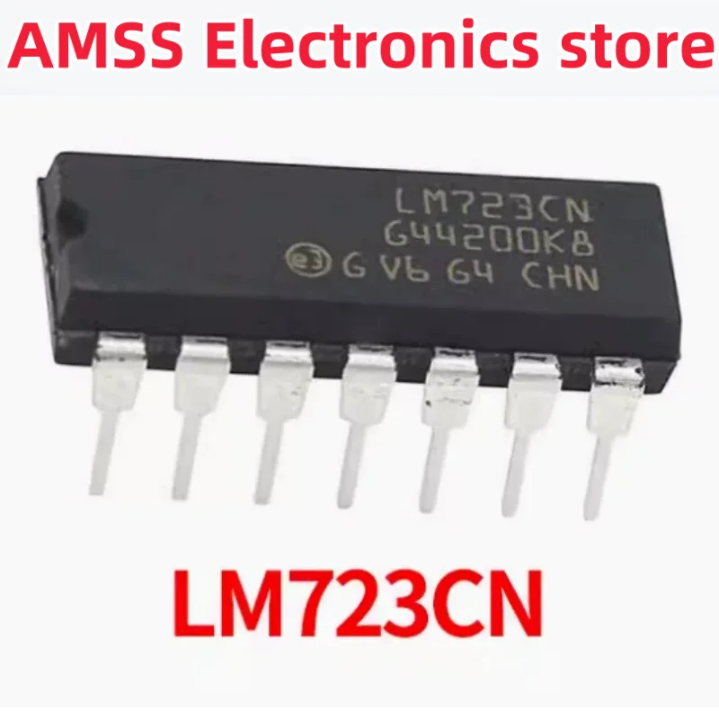 AMSS-LM723CN LM723 DIP-14 Adj., 5 Pièces 2-37 V