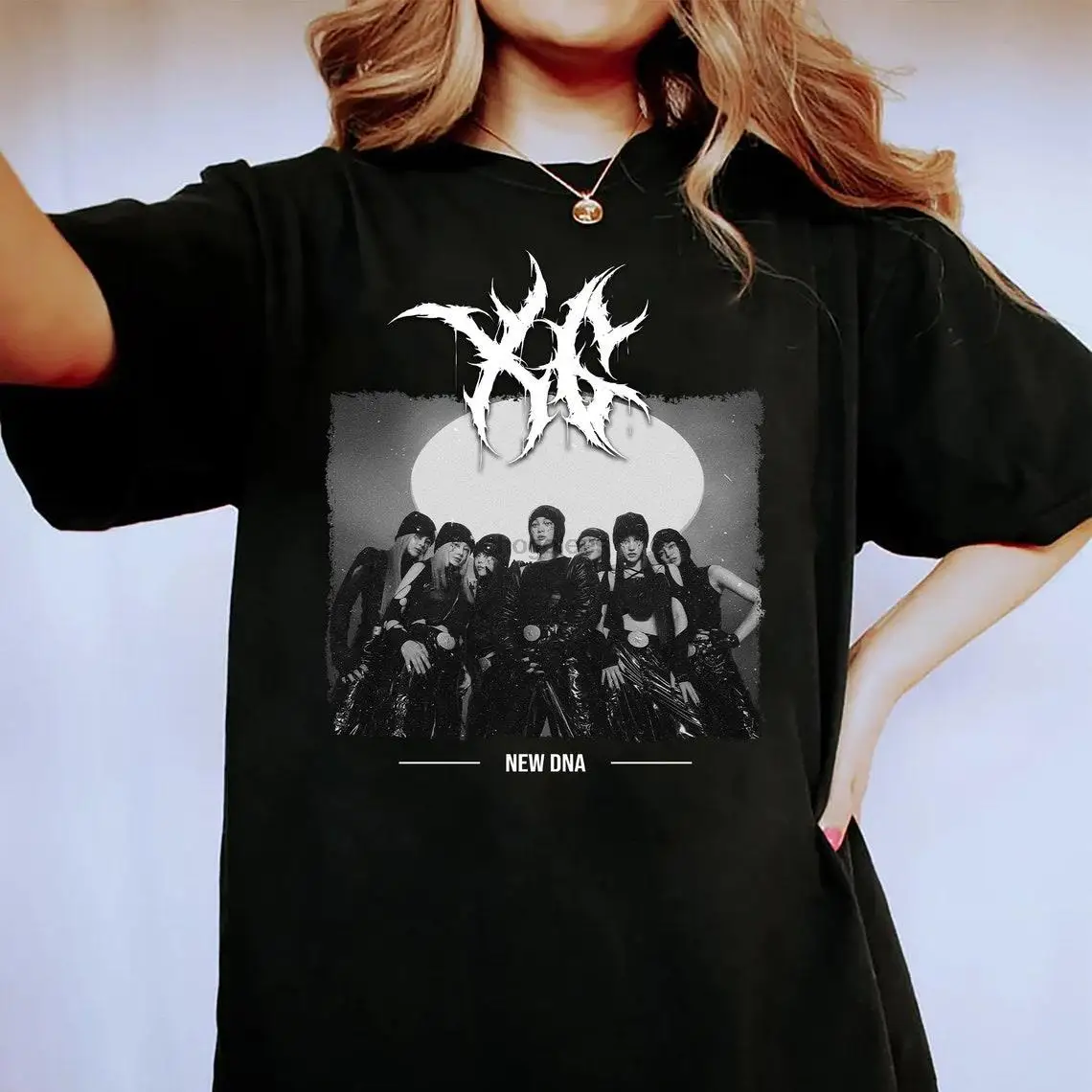 Retro XG New DNA Album Shirt XG Kpop Shirt Xg Kpop Group Shirt New Dna Album Shirt Xg Jurin Chisa Hinata Juria Cocona Maya Harve