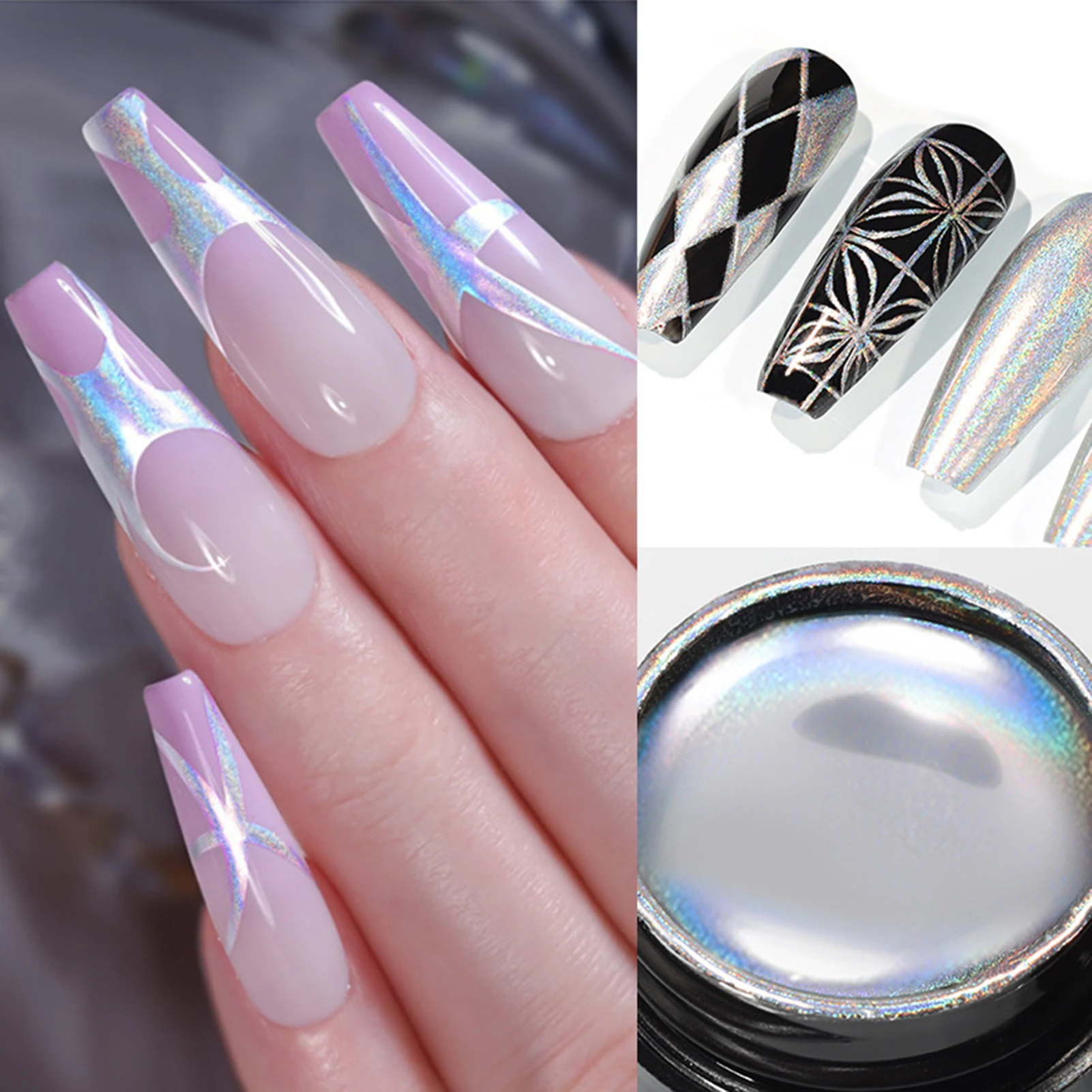 Fashionable Odorless Nail Gel Full Color Manicure Nail Top Coat For Girls Women Daily Nail Decor