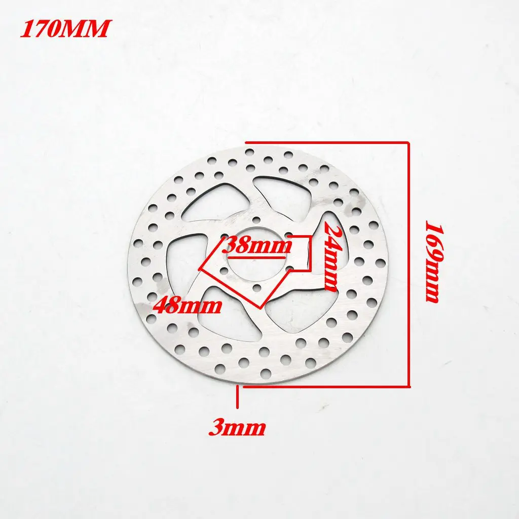 USERX Universal Brake Disc 170MM Inner Diameter 38MM for Dirt ATV Moto Quad