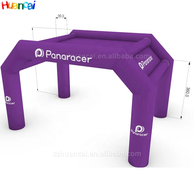 

Customized Inflatable Arch Tent for Outdoor Events Rainproof Inflatable Canopy Archway Tent with Led Lighted for Advertising