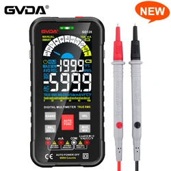 Nuovo multimetro digitale da 9999 conteggi Smart Auto Range 1000V 10A Tester Meter Ohm Hz capacità REL True RMS AC DC DMM Multitester