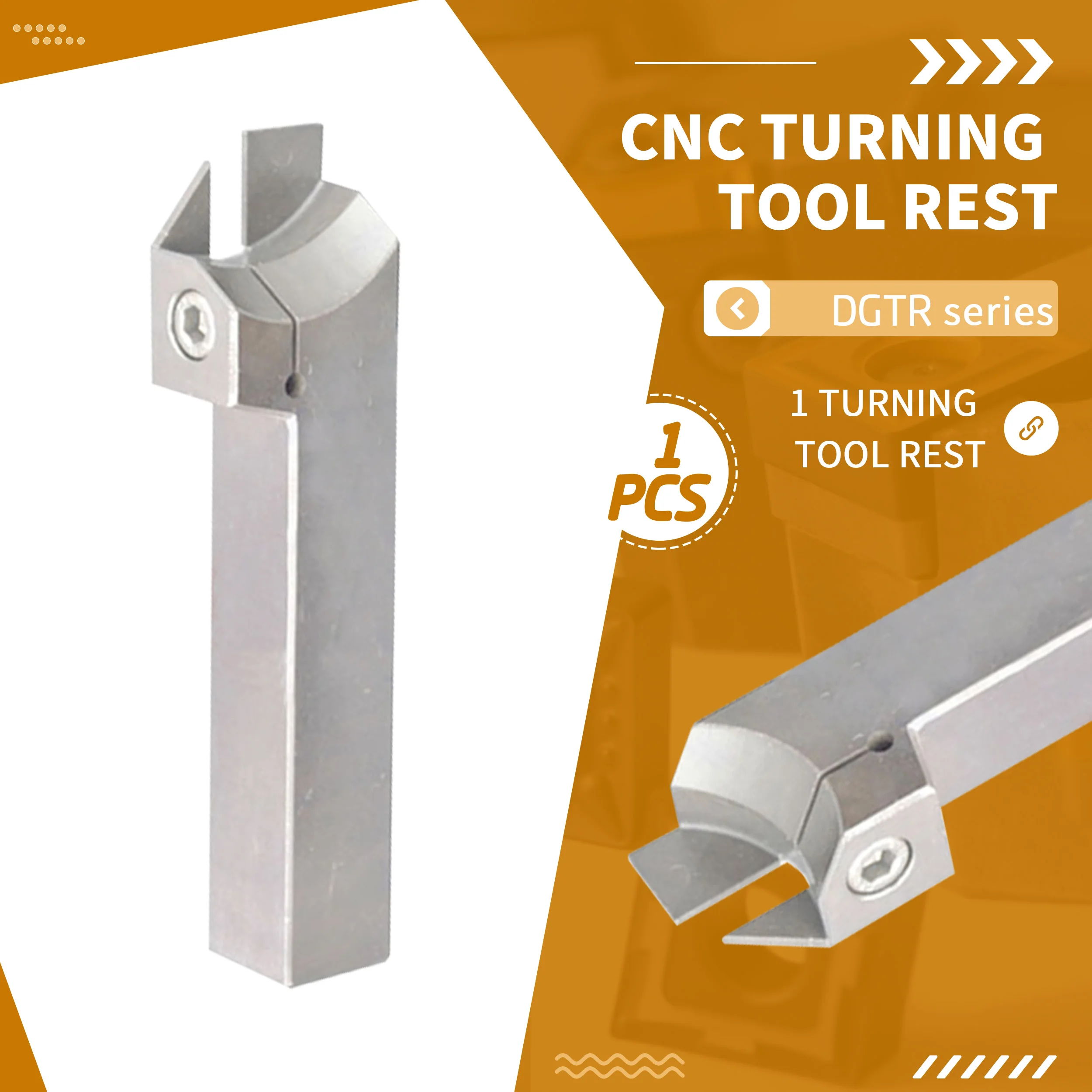 DGTR1212J/DGTR1616J/DGTR2020K DGTL CNC Lathe Turning External Cutting Groove Tools Holder Spring Steel Strengthen Anti-vibration