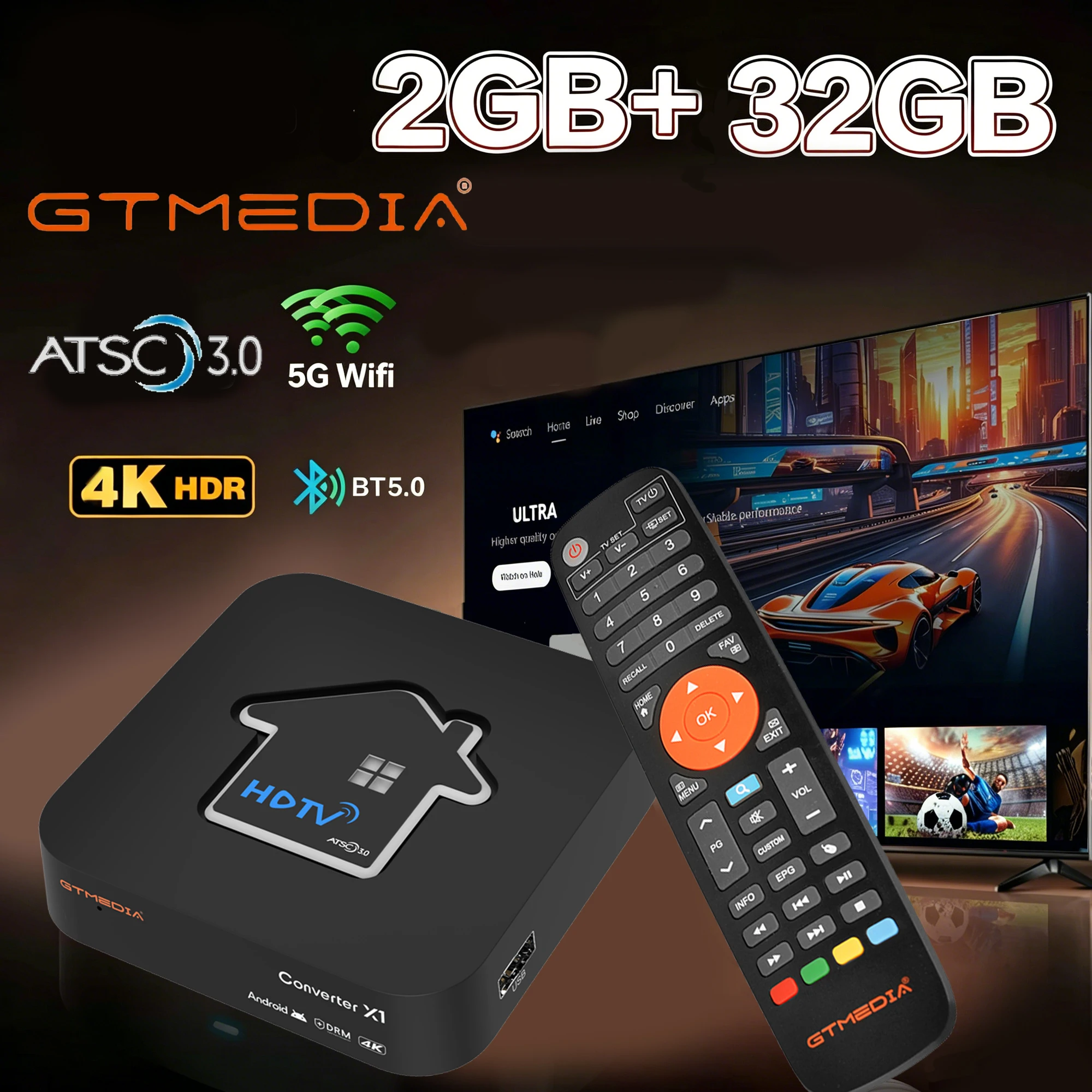 #2 Latest TV Converter Boxes Offers