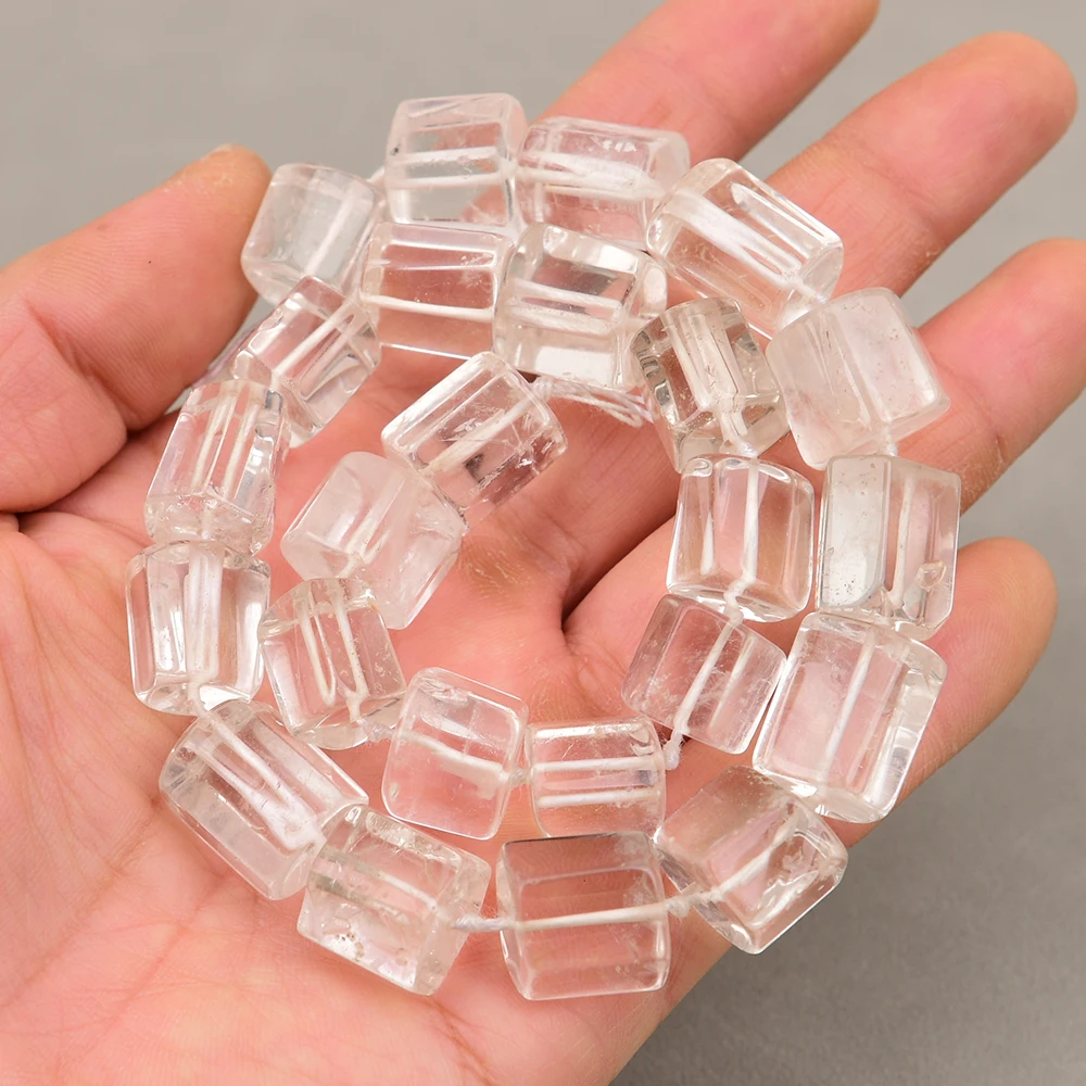 

APDGG натуральный прозрачный камень кварц граненые цилиндрической формы хрустальные бусины 16 "нить аксессуары для изготовления ювелирных изделий своими руками