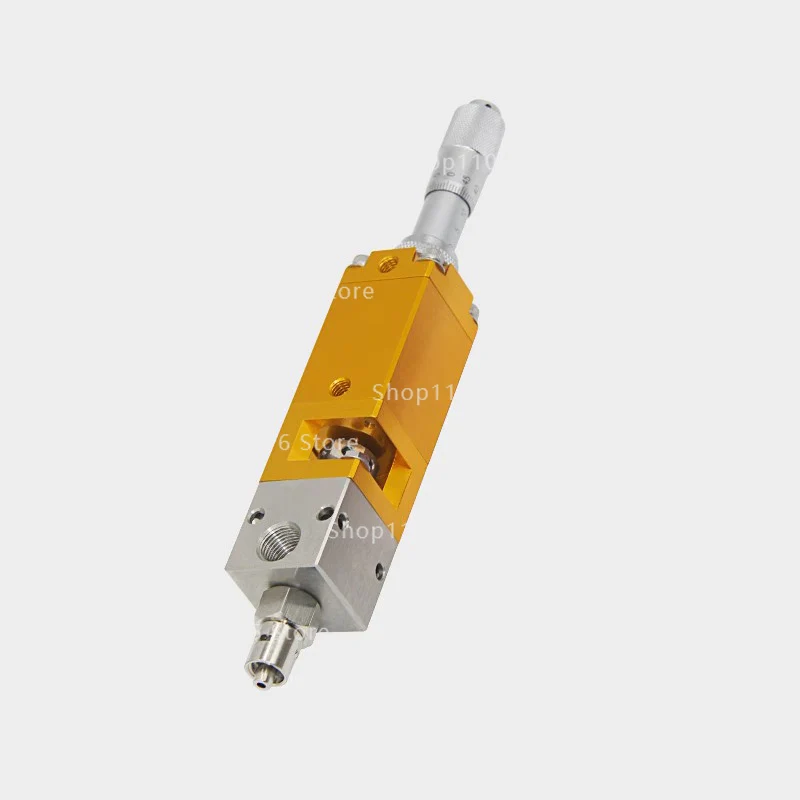QLH-24 Thimble type dispensing valve Micrometer dispensing valve Precision dispensing valve Square