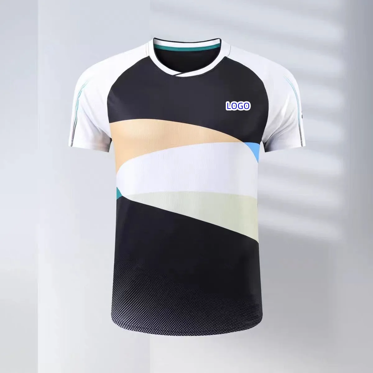 Custom YY men's and women's badminton tennis T-shirt Quick drying material breathable sweat absorption can print numbers and nam