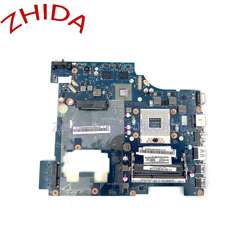 For Lenovo G570 Laptop Motherboard HM65 DDR3 HD6300M Video card MAIN BOARD PIWG2 LA-6753P full tested