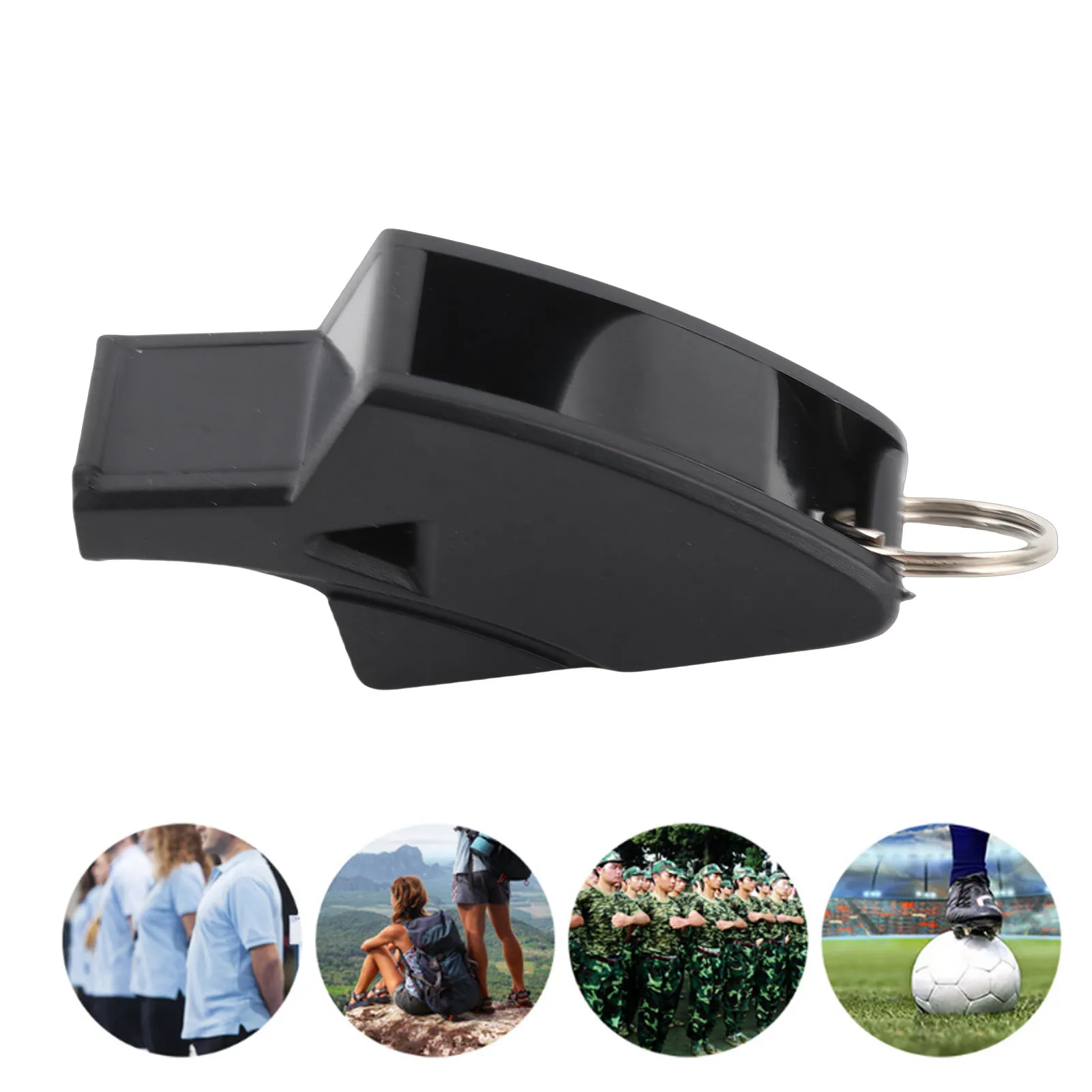 นกหวีดบาสเก็ตบอล นกหวีดแข่งขัน E พร้อมเชือกคล้องและกล่องเก็บของสำหรับโค้ช ผู้ตัดสิน และอุปกรณ์กีฬาสำหรับเด็ก