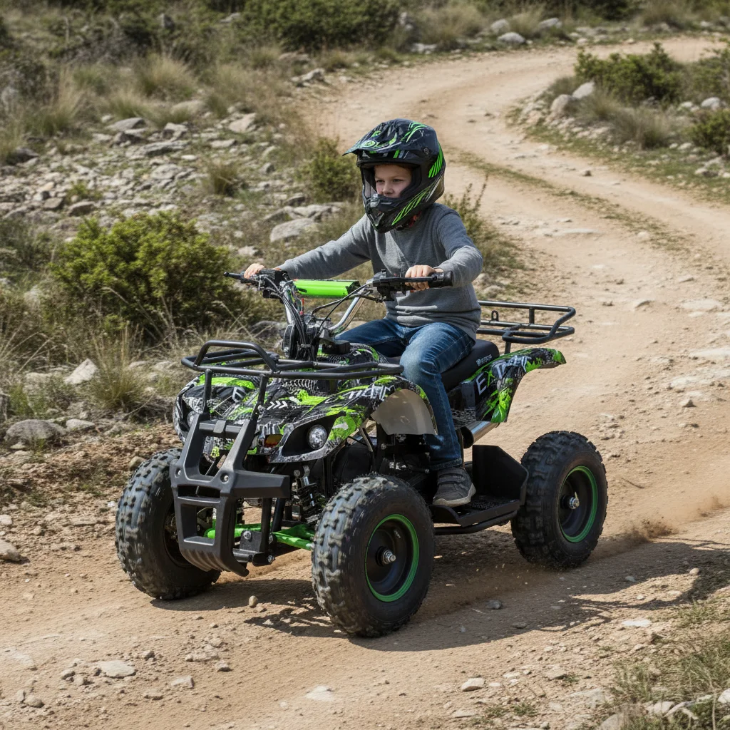 Tao Motor Kids ATV Baby Girls & Boys 50cc Gas 2-Stroke 36V 6inch Quad Bike with Automatic Transmission