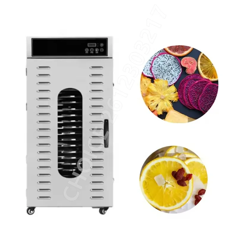 15-80 Trays Food Dehydrator Stainless Steel Drying Machine 3000w Household Vegetables Fruit Dryer for Commercial