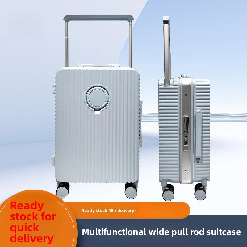 

Wide pull bar luggage ins new universal wheel check-in box large capacity luggage