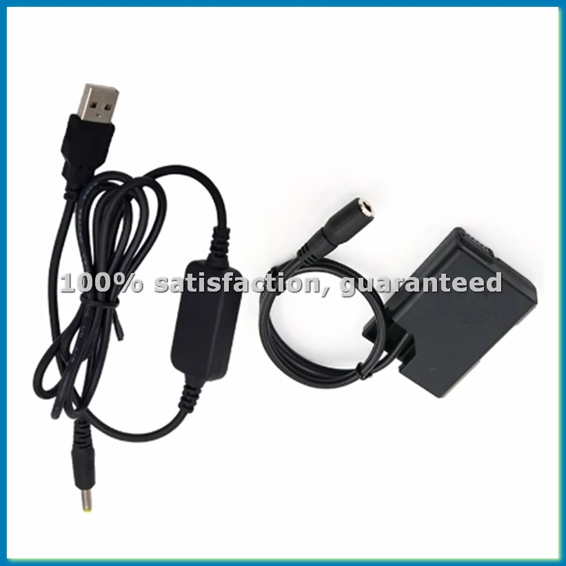 USB Adapter Charging Cable EN-EL14 Dummy Battery EP-5A DC Coupler for P7000 P7800 D5500 D5600 D3300 D5300 Camera-A51M
